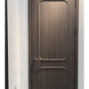 Contemporary Sleek Wooden Door - Minimalist Design Interior Door with Precise Finish, Customizable