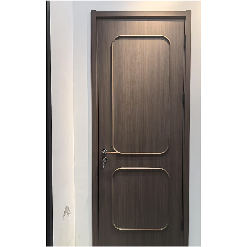 Contemporary Sleek Wooden Door - Minimalist Design Interior Door with Precise Finish, Customizable
