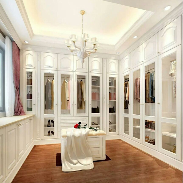 Sleek Modern Minimalist Wooden Wardrobe - Stylish Clothing Storage with Clean Lines