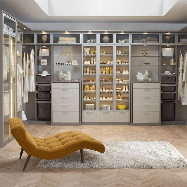Sleek Modern Minimalist Wooden Wardrobe - Stylish Clothing Storage with Clean Lines