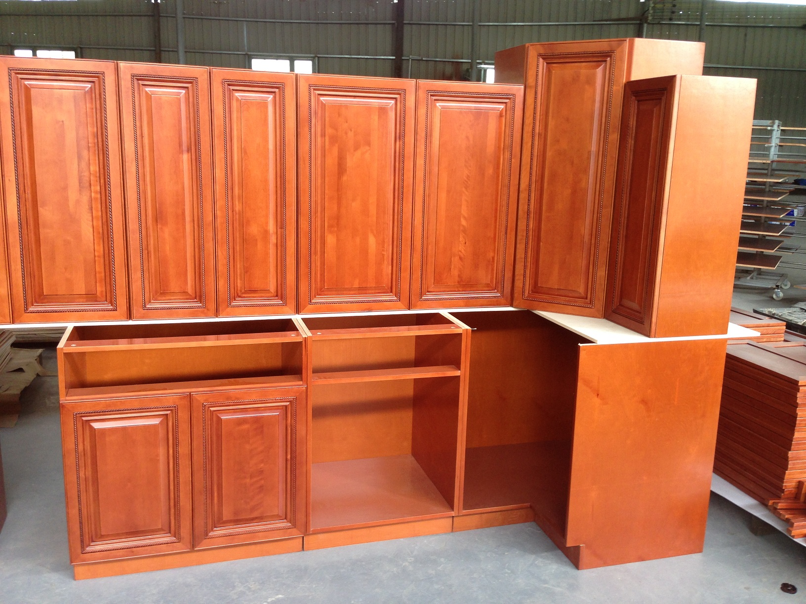 Modern Classic white shaker kitchen cabinet Solid Wood Cabinetry - Timeless Design for Contemporary Spaces
