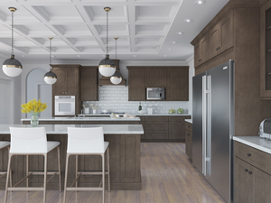 Modern Classic white shaker kitchen cabinet Solid Wood Cabinetry - Timeless Design for Contemporary Spaces