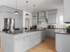 Modern Classic white shaker kitchen cabinet Solid Wood Cabinetry - Timeless Design for Contemporary Spaces
