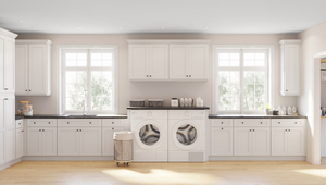 Modern Classic white shaker kitchen cabinet Solid Wood Cabinetry - Timeless Design for Contemporary Spaces