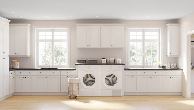 Modern Classic white shaker kitchen cabinet Solid Wood Cabinetry - Timeless Design for Contemporary Spaces
