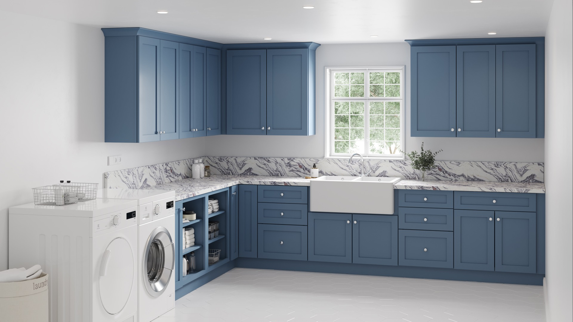 Modern Classic white shaker kitchen cabinet Solid Wood Cabinetry - Timeless Design for Contemporary Spaces