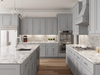 Modern Classic white shaker kitchen cabinet Solid Wood Cabinetry - Timeless Design for Contemporary Spaces
