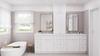 Modern Classic white shaker kitchen cabinet Solid Wood Cabinetry - Timeless Design for Contemporary Spaces